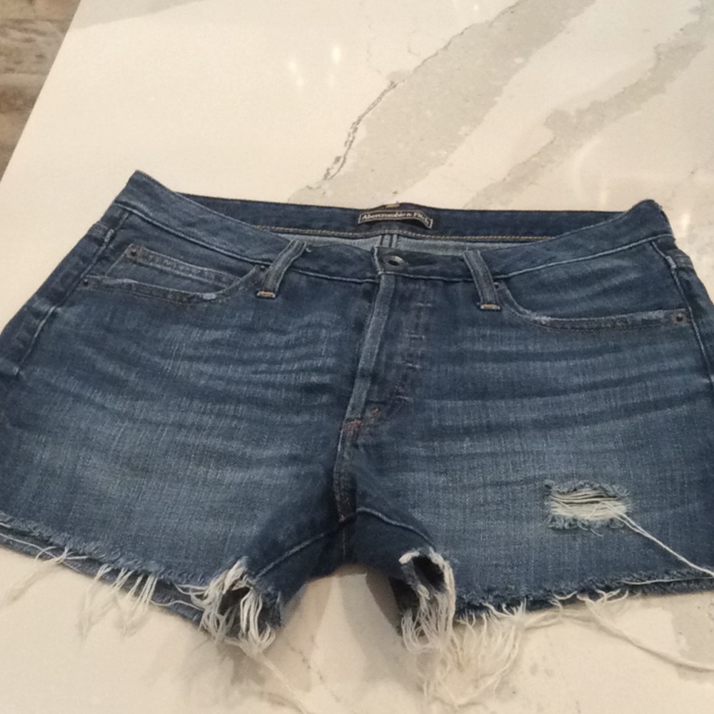 Abercrombie denim shorts